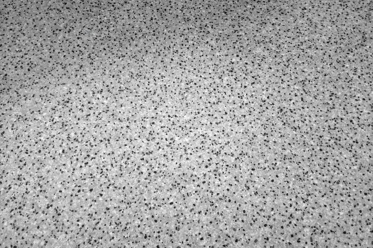 Textured decorative flake floor coating